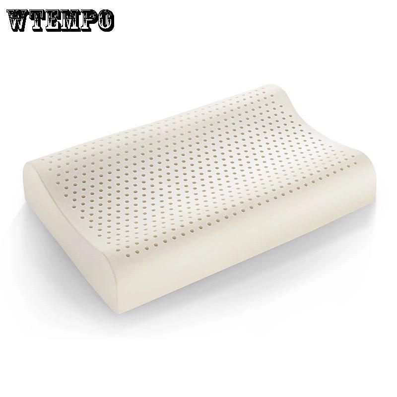 Thailand Imported Natural Latex Pillow Health Pillow Neck Pillow High and Low Rubber Pillow