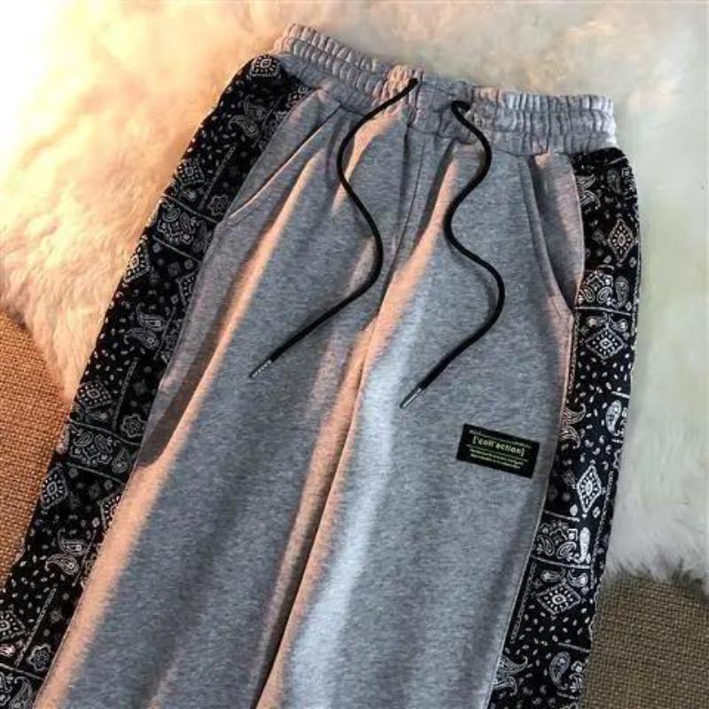 Sweatpants Women's Spring and Autumn Models with Feet Casual Pants Thin Korean Version of Loose Students All-match Trend Was Thin Harlan Pants