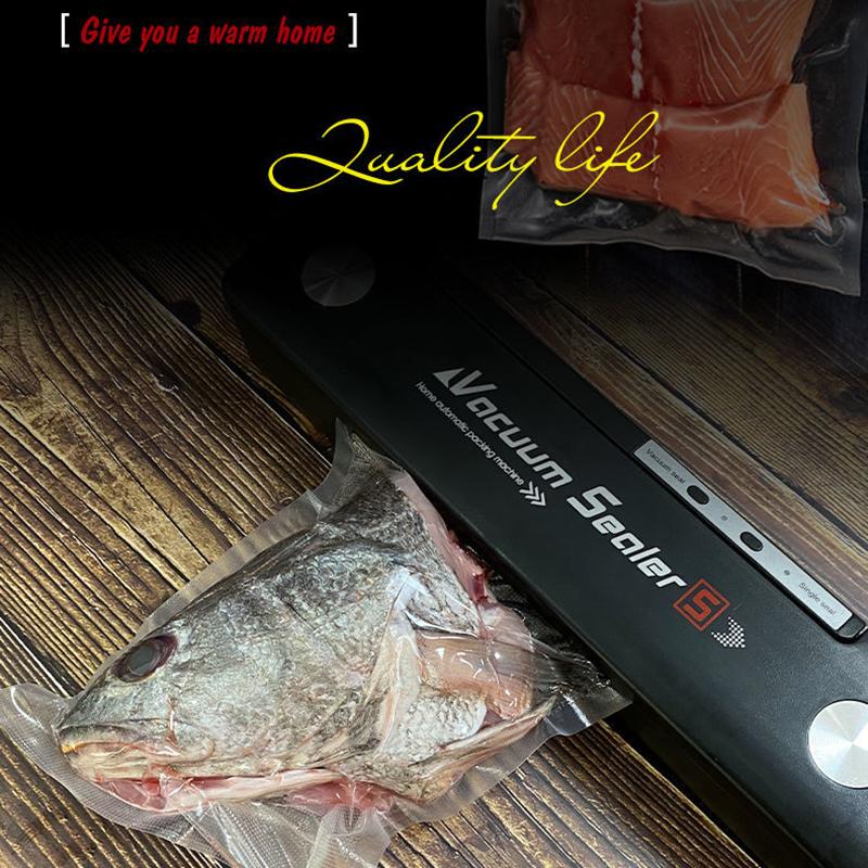 Best Food Vacuum Sealer 220V/110V Automatic Commercial Household Food Vacuum Sealer Packaging Machine