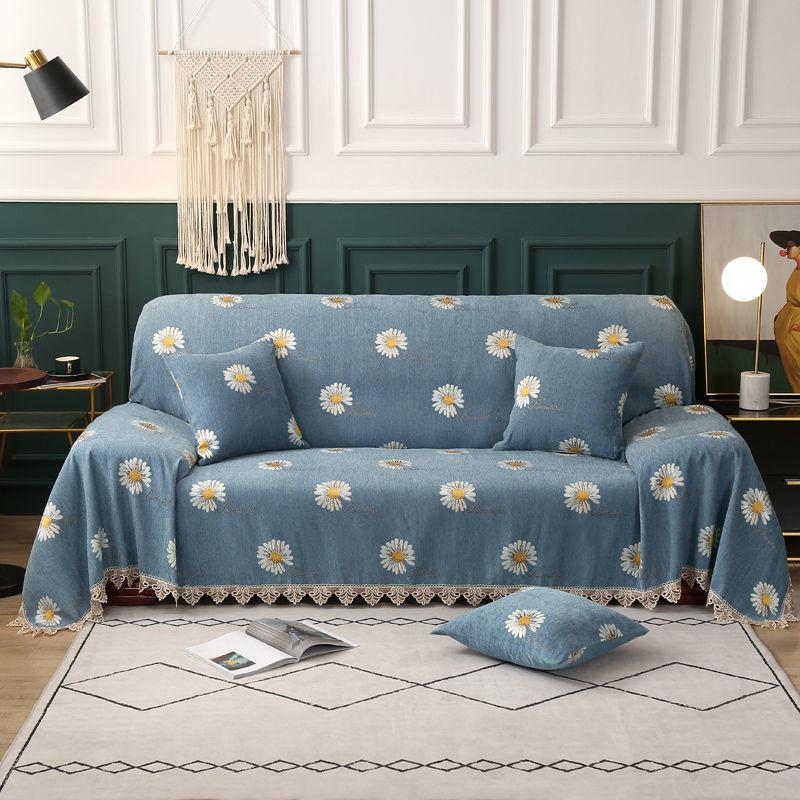 Thickened Anti-skid Cloth Dustproof Sofa Towel Simple Four Seasons Universal Universal Cover Sofa Cover Blanket Anti-cat's Claw