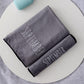 Good Morning Good Night Month Letter Pattern Bath Towels Are Softer Than Pure Cotton Absorbent and Non-linting Household Towel Sets