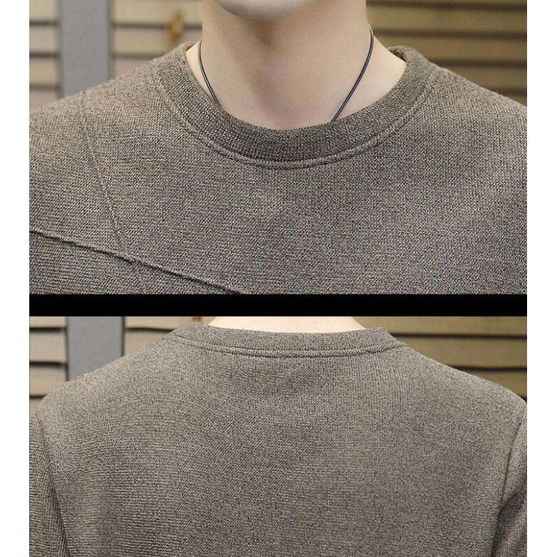 2019 Autumn Fashion Casual Sweater O-Neck Slim Fit Knitting Mens Sweaters Pullovers Men Pullover Men