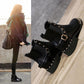 Autumn Winter Women Boots Fashion Rivet Dector Shoes High Quality PU Fashion Martin Ankle Boots