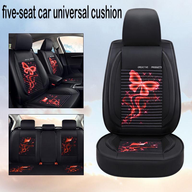 Car seat cushions, comfortable leather car cushions, four seasons universal color printing