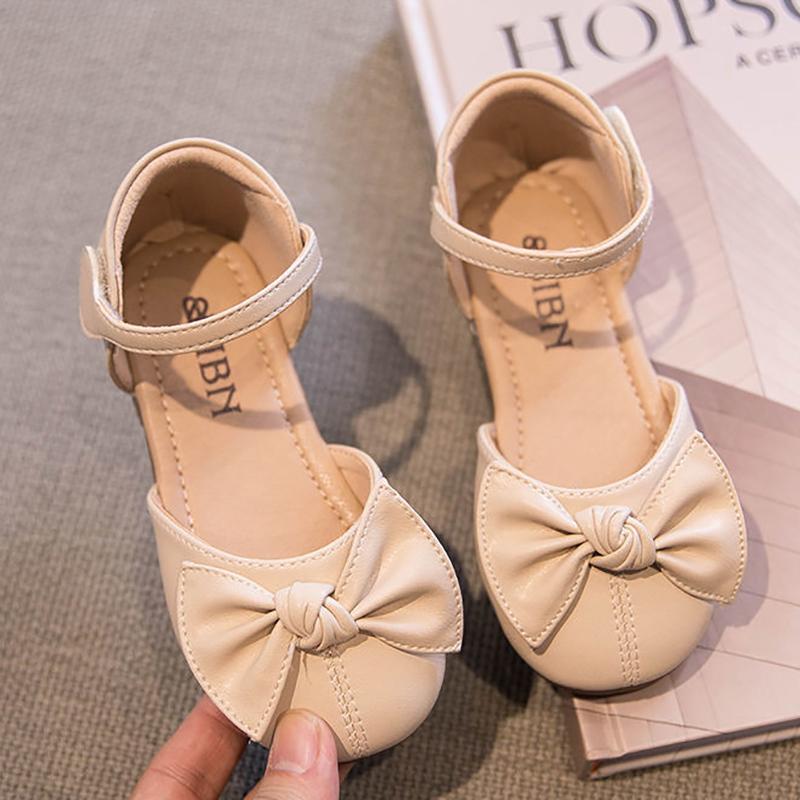 Girls' Shoes Summer Women's Treasure Soft-soled Princess Shoes Spring Style Single Shoes Children's Baotou Sandals Girls