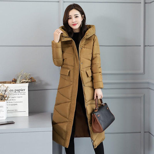 Parka Winter Jacket Women Parka Real Fur Coat Big Fur Collar Hooded Fur Parkas Warm Thick Size