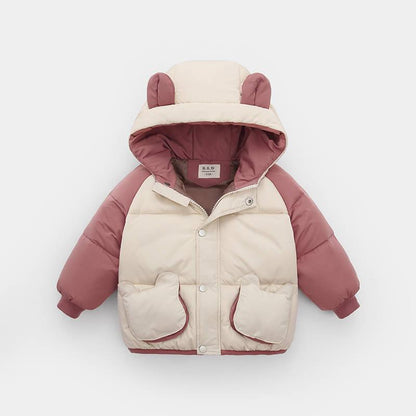 Baby Girls Jackets Winter Jacket for Boys Winter White-duck Down Coat Children Warm Outerwear Coats