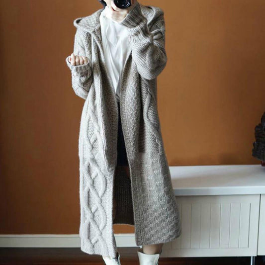 Fashion Long Cardigan Women 2019 Fashion Harajuku Loose Knit Sweater Women Casual Jacket Coat Autumn