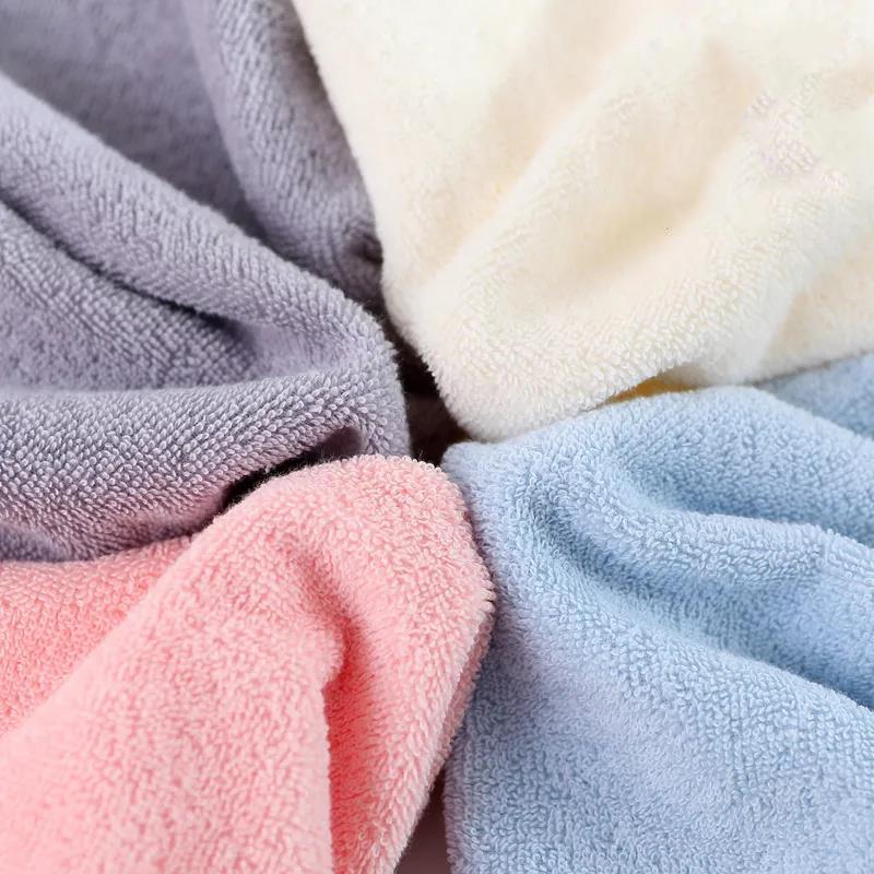 Bathroom Accessories Striped Pattern 2Pcs Towels Soft Cotton Towel for Face Washing Water Absorption Household Towels