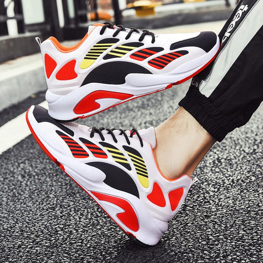 Fashion Sports Men's Shoes Trendy Student Casual Shoes Breathable Running Shoes