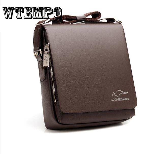 Handbags Men Briefcase Leather Crossbody Shoulder Bag Business Messenger Handbags