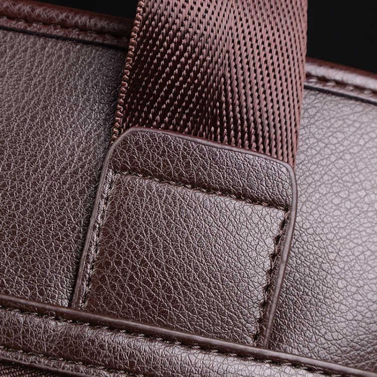 Men's Briefcase Genuine Leather Laptop Bag Men Leather Handbag Business Bag For Documents Bags