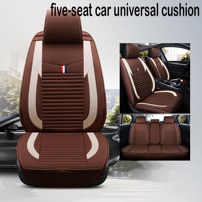 Four seasons universal seat cushion seat cover linen seat cushion seat cushion car seat cover