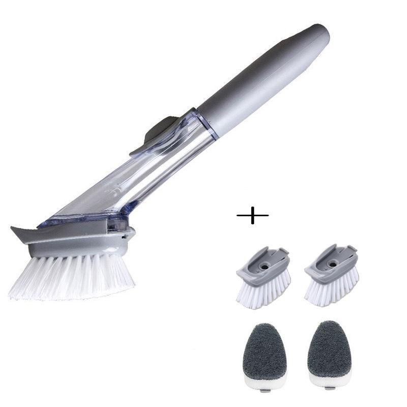 Cleaning Brushes Plastic Handle Cleaning Brush Pot Brush Wash Brush Cleaning Supplies