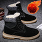 Men's Winter Plus Velvet Padded Snow Boots High-top Martin Boots Cotton Shoes Non-slip Cotton Boots