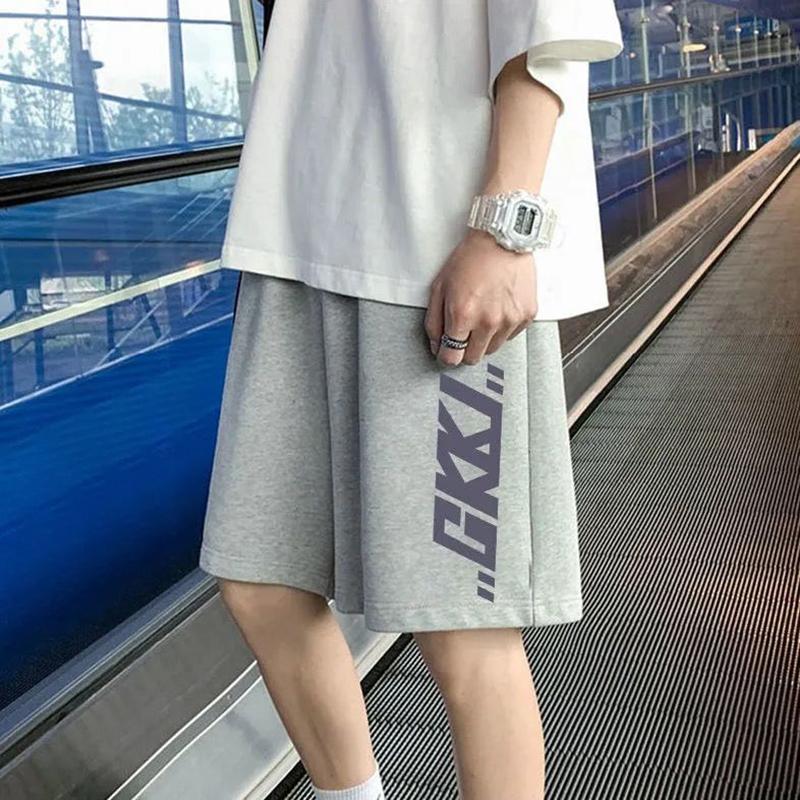 Summer Shorts Men's Outer Wear Loose Students Casual Sports Five-point Pants All-match Basketball Pants