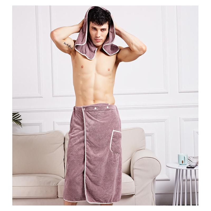 Bath Towel Men Can Wear Household Towel Variegated Can Be Wrapped In Personality Thickened Bathrobe Oversized Absorbent Without Shedding Hair