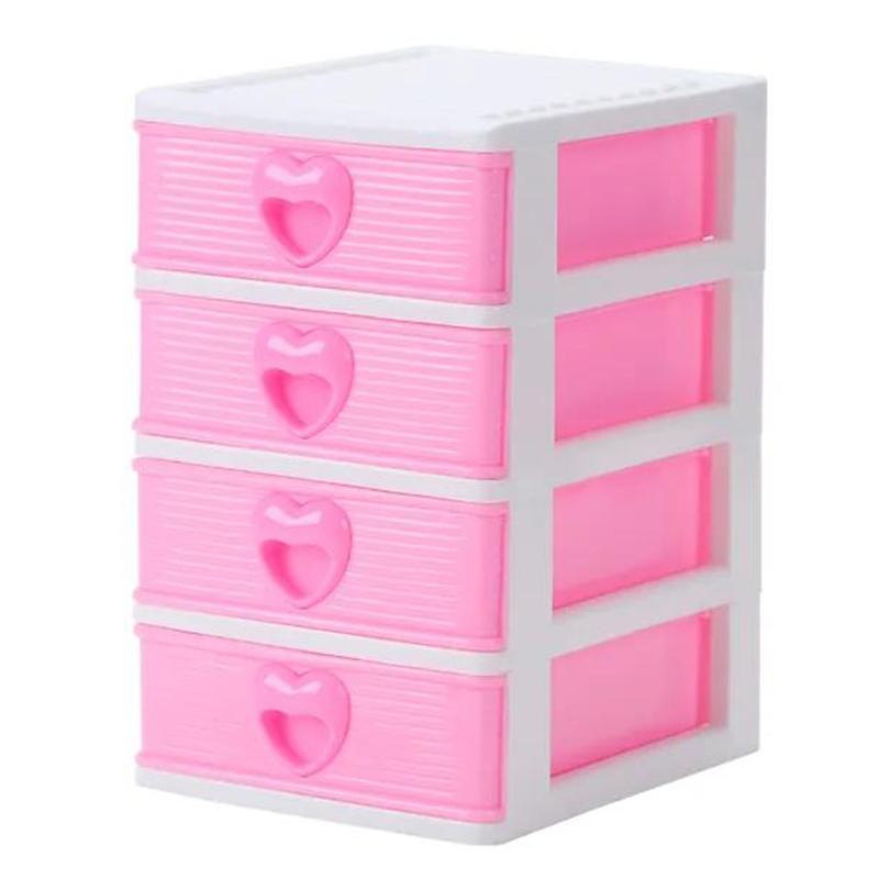 Large Capacity Drawer Make Up Organizer Bathroom Makeup Storage Box Women Skin Care Dressing Table Cosmetic Lipstick Beauty Case