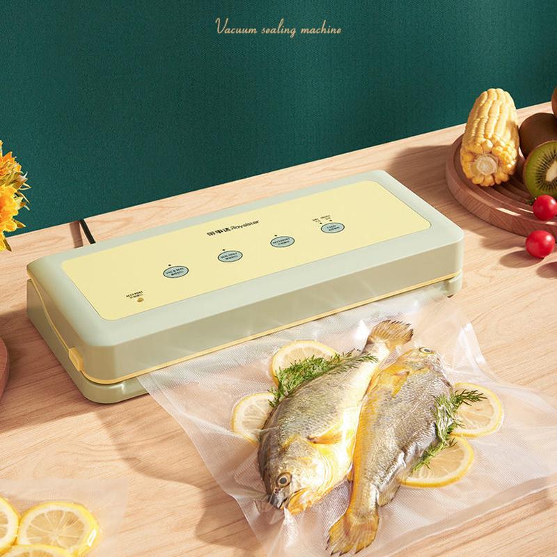 10Pcs Bags Foe Free Best Food Vacuum Sealer Automatic Commercial Household Food Vacuum Sealer Packaging Machine