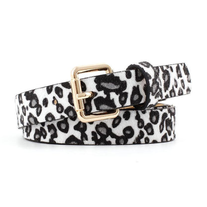 Belt Women Waist Band Leopard Color Belt Dress-in Belt Clothing Accessories