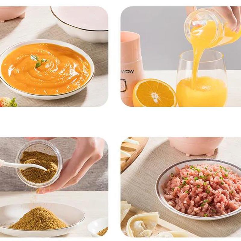 Baby Food Supplement Machine Baby Multi-function Household Cooking Tools Small Mud Machine Meat Grinder Mini Electric Grinder