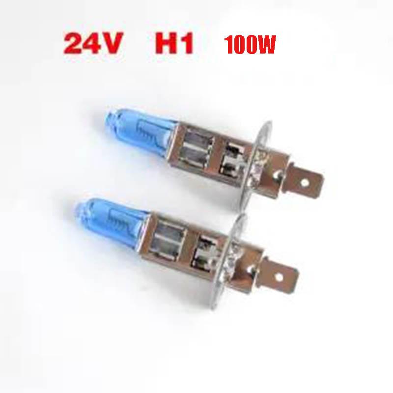 2pcs Car Front Big Bulb H1 H3 H4 H7 Xenon Lamp 12V24V High Beam Low Beam 9005 9006 Super Bright White Light Fog Lamp Brightening Direct Replacement