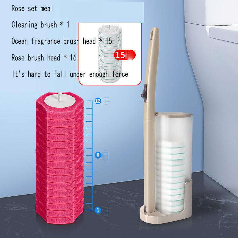 Disposable Toilet Brush Set Toilet No Dead Ends Multi-function Cleaning Brush Household Toilet Artifact