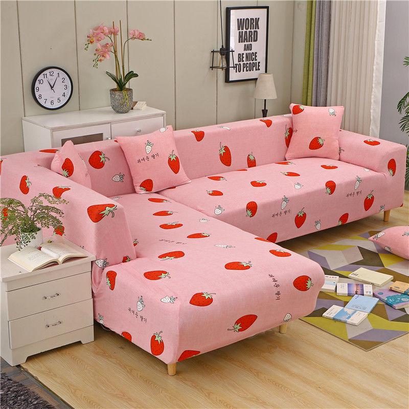 Elastic Sofa Cover Stretch Sofa Covers for Living Room Couch Cover for L-shape Corner Sectional Sofa