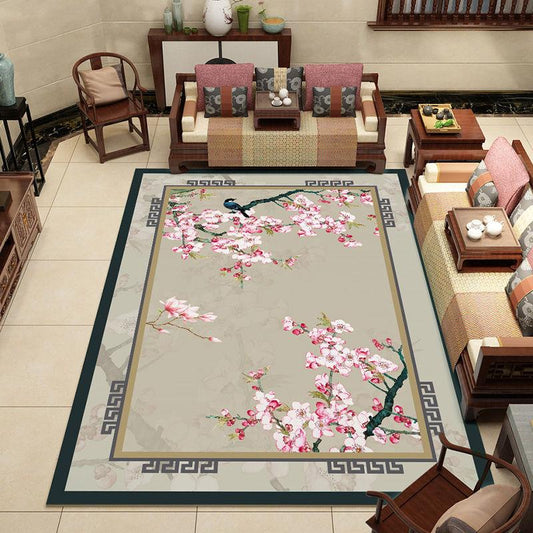 Chinese-style Household Pad Living Room Carpet Tea A Few Mats Chinese Style Book Room Bedroom Bedside Classical Wind Big Area Full