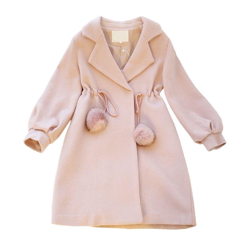 Women Wool Coat Women Long Woolen Coats Winter Coat Woolen Overcoat 2019 Wool Jackets Trench Coat