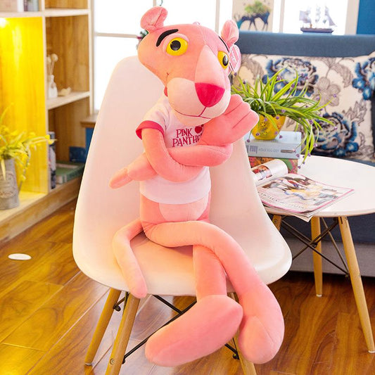 Cartoon Pink Panther Children Plush Doll Plush Toy Pillow Valentine's Day Birthday Gift Mini Animal