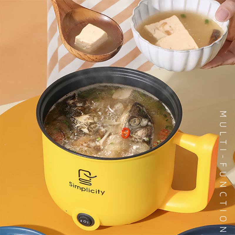 Electric Multifunctional Electric Skillet Mini Electric Pot Small Electric Pot Electric Wok Noodle Pot Small Pot Student Dormitory Pot