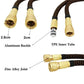 High Pressure Telescopic Hose Metal Car Wash Water Gun Household Faucet Hose Hose Flushing Set Garden Watering Tool