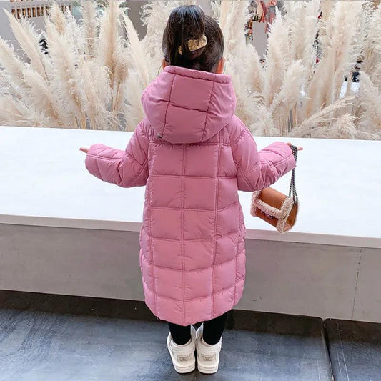 Girls Mid-length Padded Jacket Winter Padded Down Padded Jacket