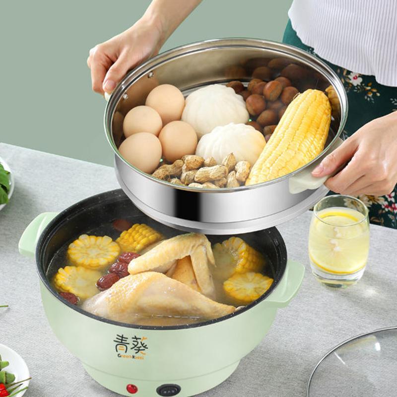 Electric Cooker Dormitory Small Electric Cooker Multifunctional Integrated Non-stick Cooker Household Cooking Pot