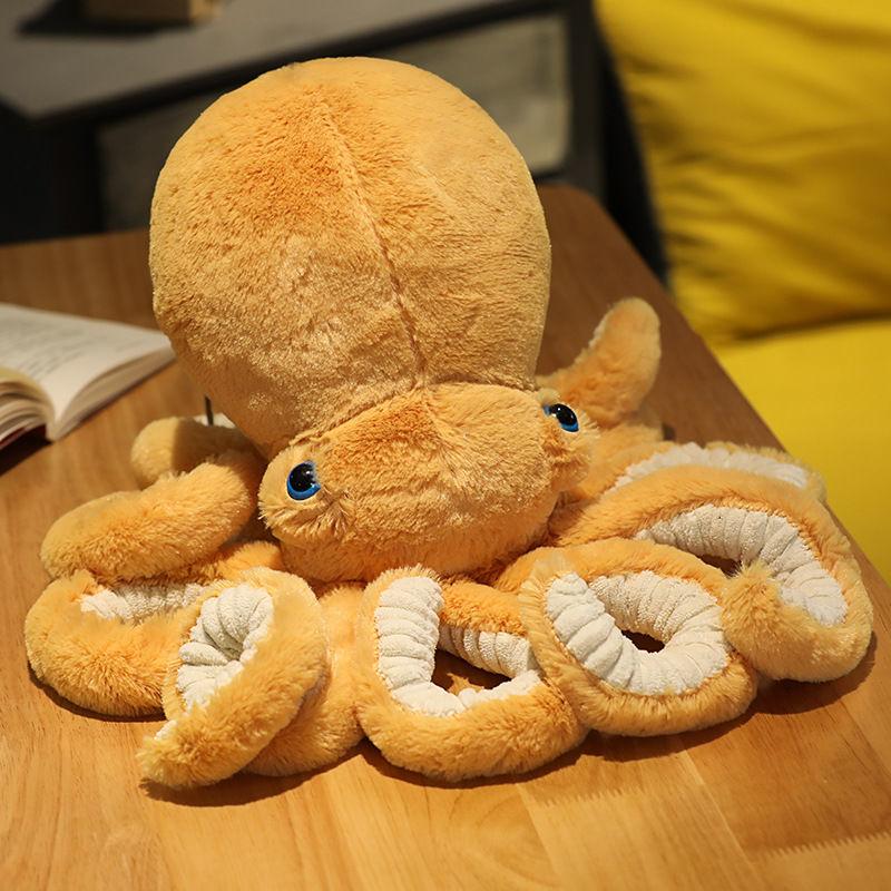 Children's Plush Toys Lovely Simulation Octopus Plush Doll Soft Bed Sleep Doll Pillow Cute Creative Children's Birthday Gift