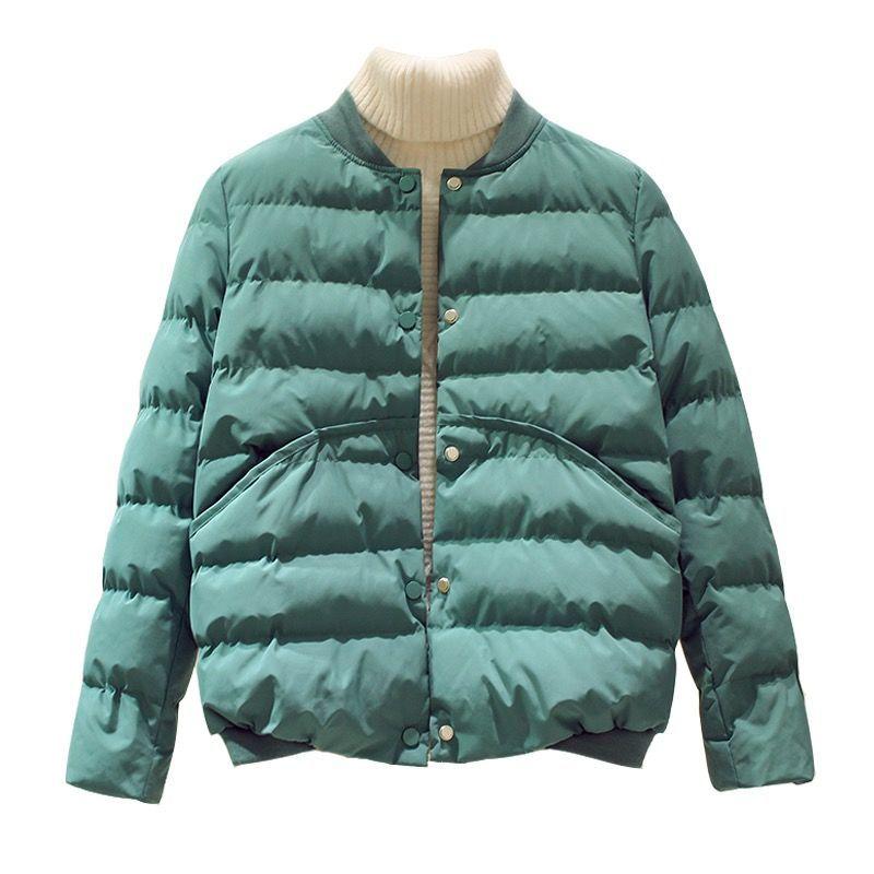 Women's Cotton-padded Jacket Autumn and Winter Korean Style Loose Wild Short Down Jacket Women