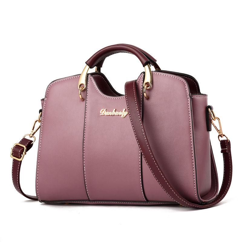 Female Bag  Leather Fashionable Shoulder Hand Female Bag Euramerican Style Atmosphere Lady Bag