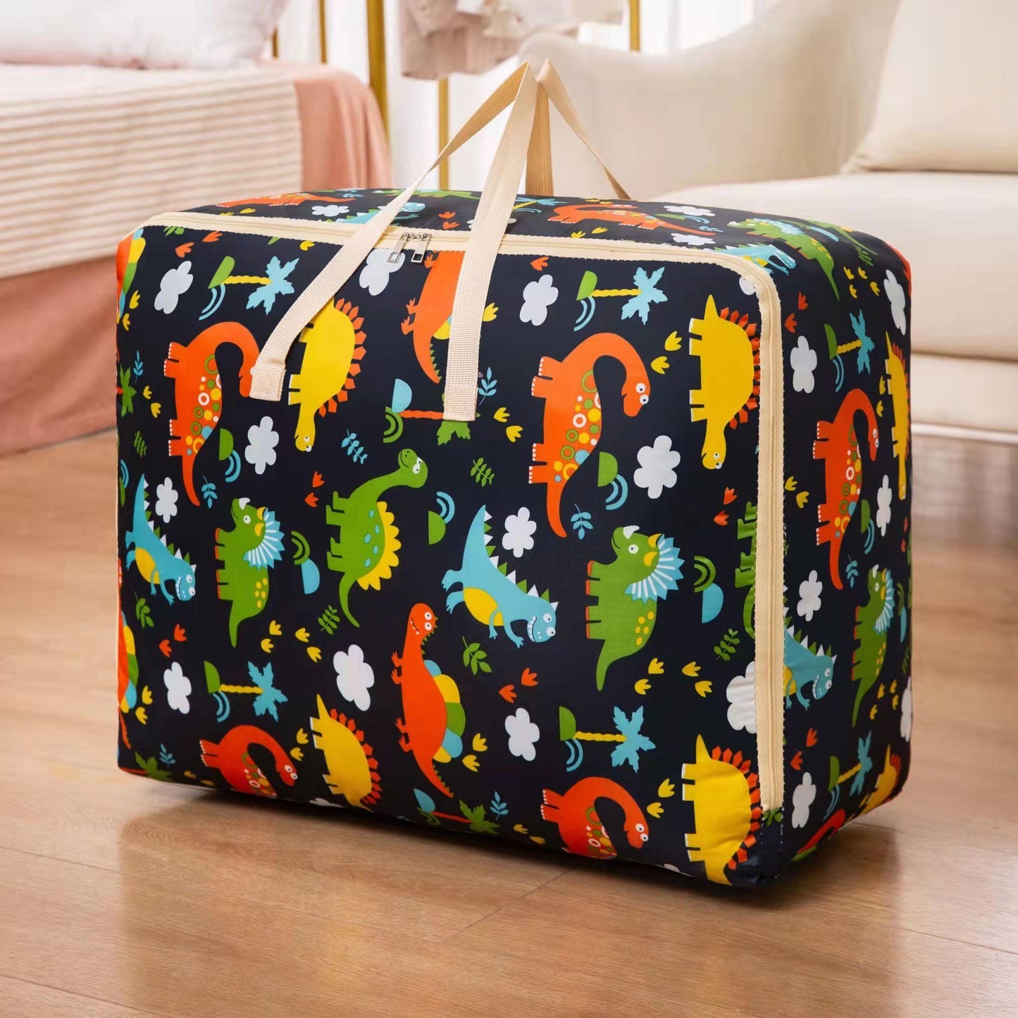 Clothes Storage Bag Clothes Blanket Quilt Closet Storage Bag Oxford Cloth Storage Bag Student Clothing Sorting Bag Portable Moving Packing Luggage Bag