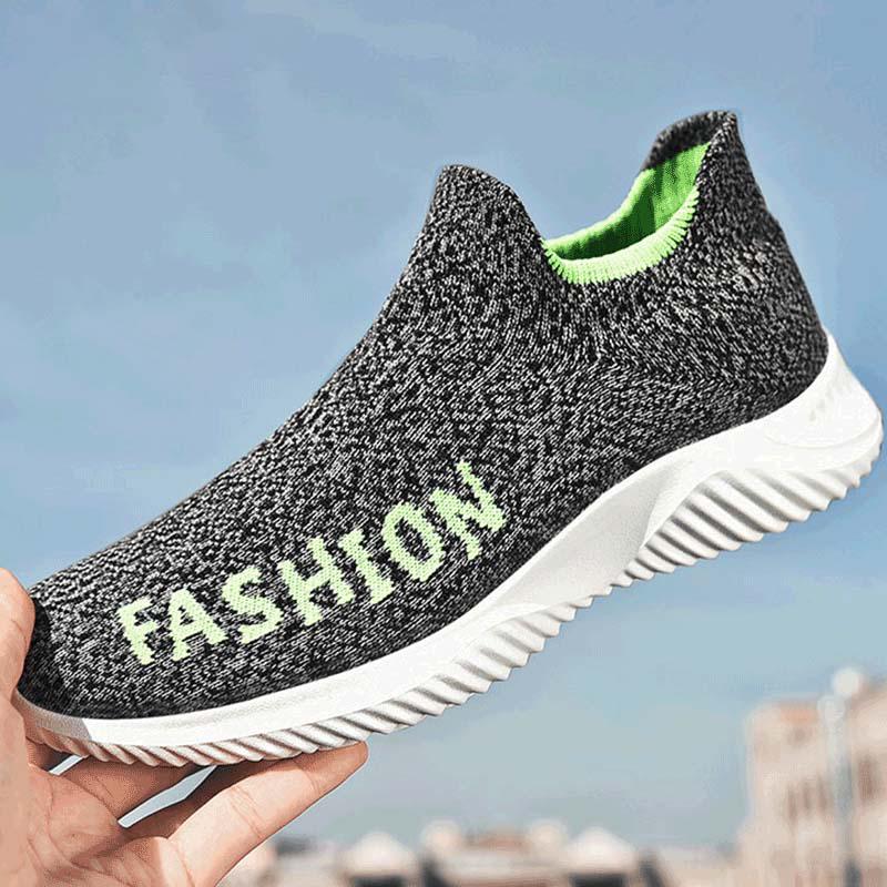 Plus Size 38-44 Summer Men Mesh Sneakers Comfortable Running Basketball Shoes Casual Breathable Shockproof Non-slip Shoes