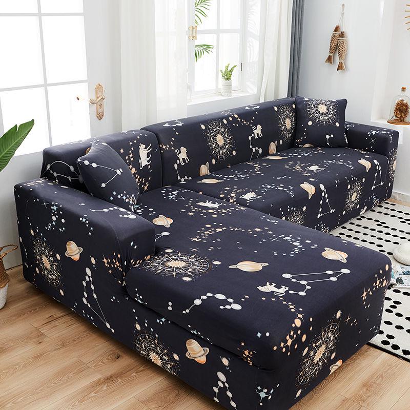 Stretch Sofa Covers for Living Room Needs Order 2 Pcs Couch Covers for L-shape Corner Sectional Sofa