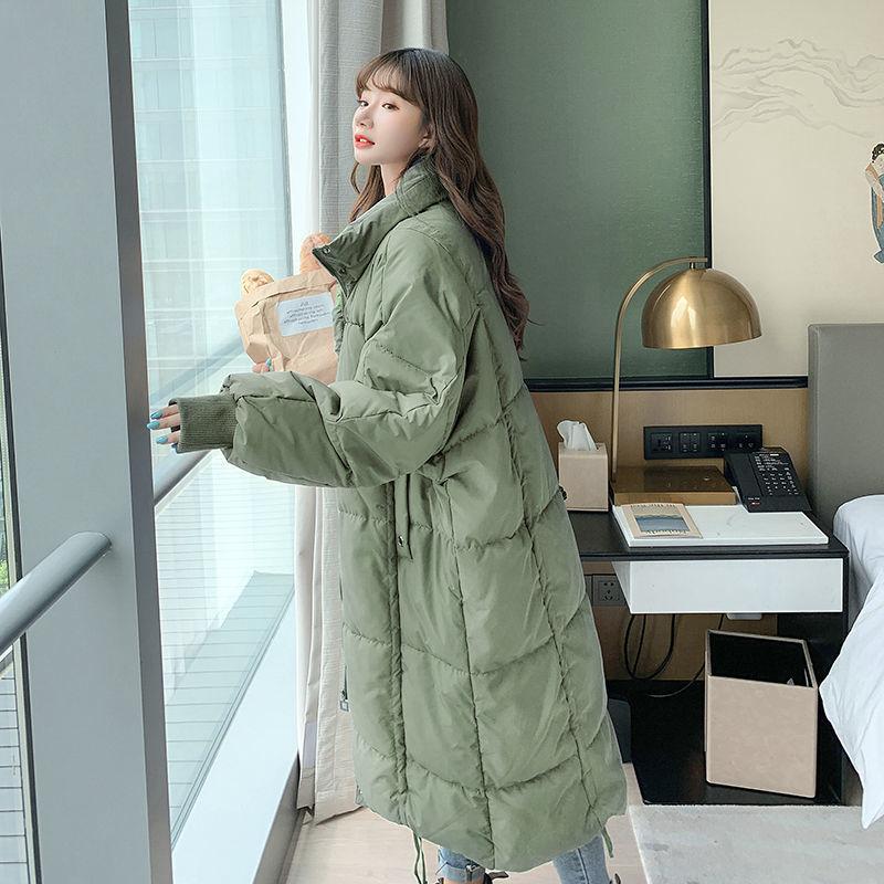 Korean Style Loose Padded Jacket Women Tide Padded Jacket Women Mid-length Winter Jacket Women