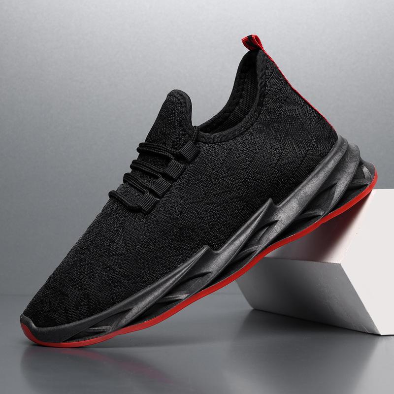 Men's Breathable Sneakers Mesh Shoes Male Soft Sole Lightweight Shoes Non Slip Casual Sports Sneakers