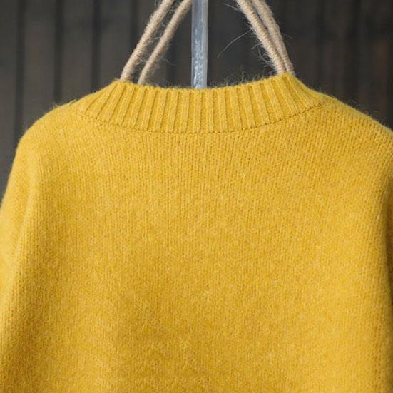 Women's Color Blocked Knitted Cardigan Women's Vintage Jacquard Weave Versatile Coat Casual  Large Size Knitted Sweater