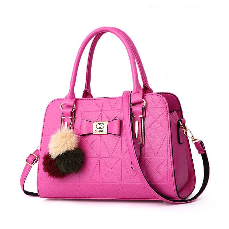 European and American style Shoulder Handbag Trendy wild Patent leather bag Big capacity Woman bag