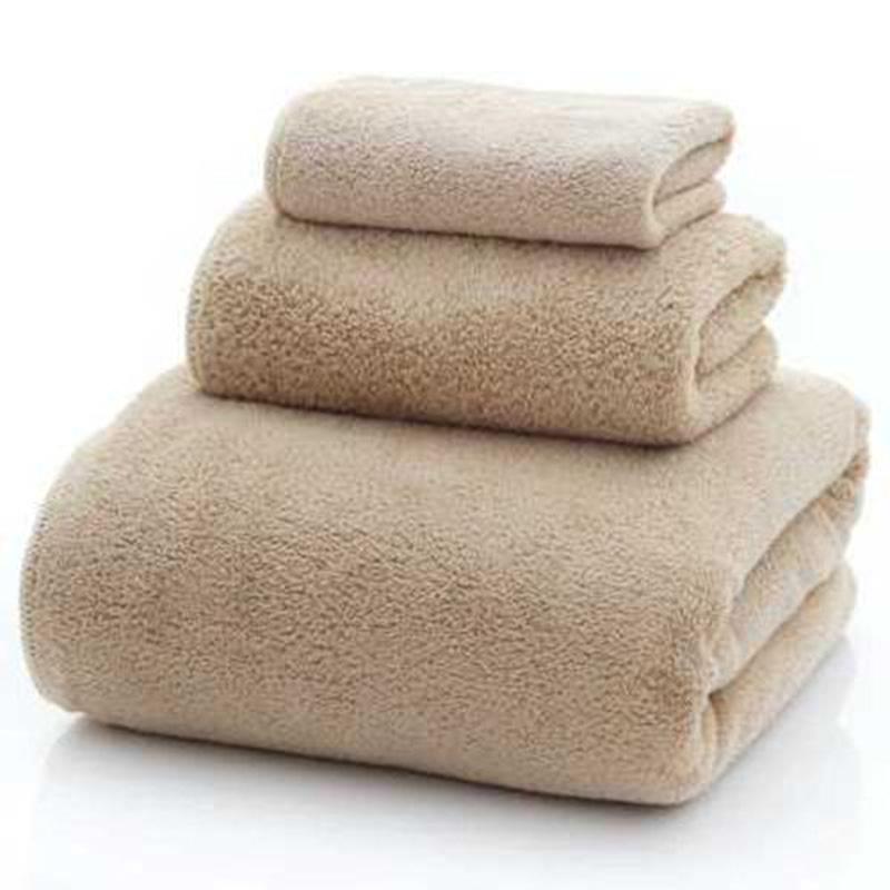 3pcs Household Bath Towels Cute Bath Towels Bath Towels Face Wash Fabrics Soft Absorbent and Lint-free Household Towels Bath Towels