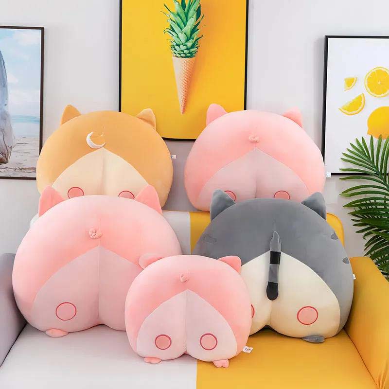 Corgi Ass Plush Toy Pillow Cushion Sleeping Doll Doll Pillow Cushion