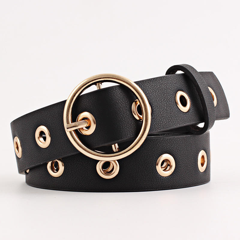 Belt Fashion Women Vintage Accessories Casual Thin Leisure Leather Belt