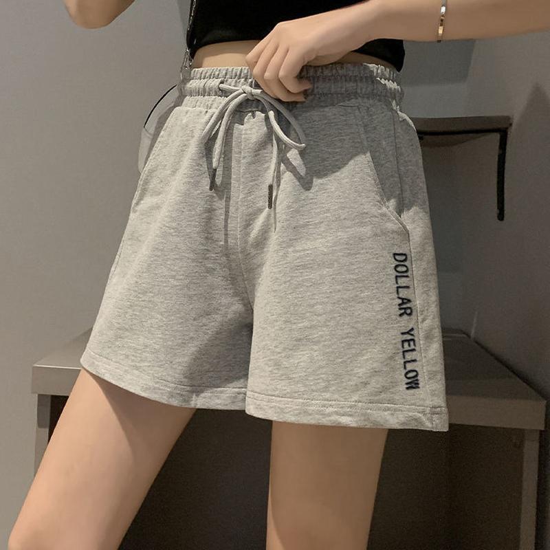 Shorts Women's Sports Three-point Pants Women's Wide-leg Pants Loose All-match Casual Pants Ladies Sports Shorts Comfortable