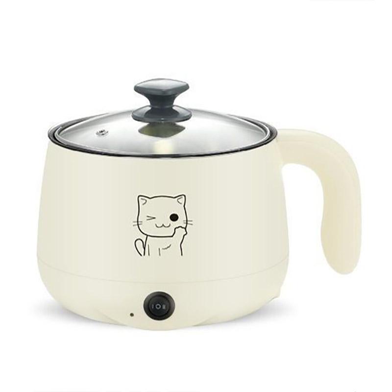 Multifunctional Pot Home Dormitory Bedroom Artifact Noodle Cooking Pot Small Mini Electric Pot Electric Boiling Pot